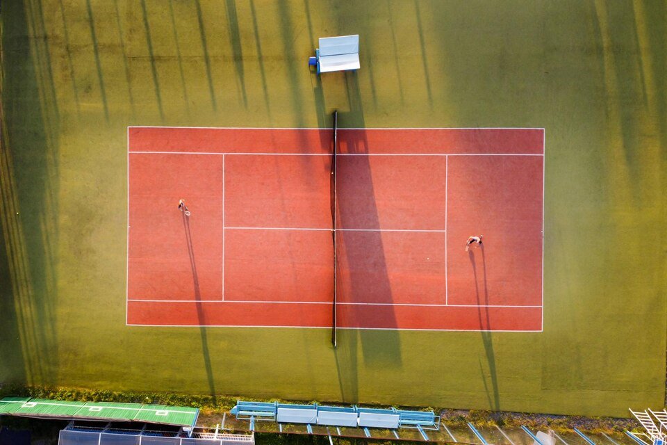 Badminton court