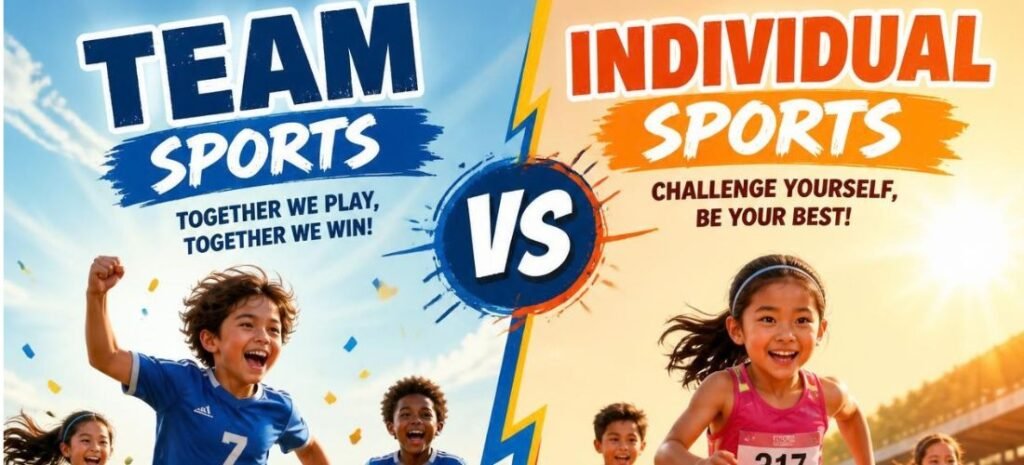 Individual vs Team Sports for Kids