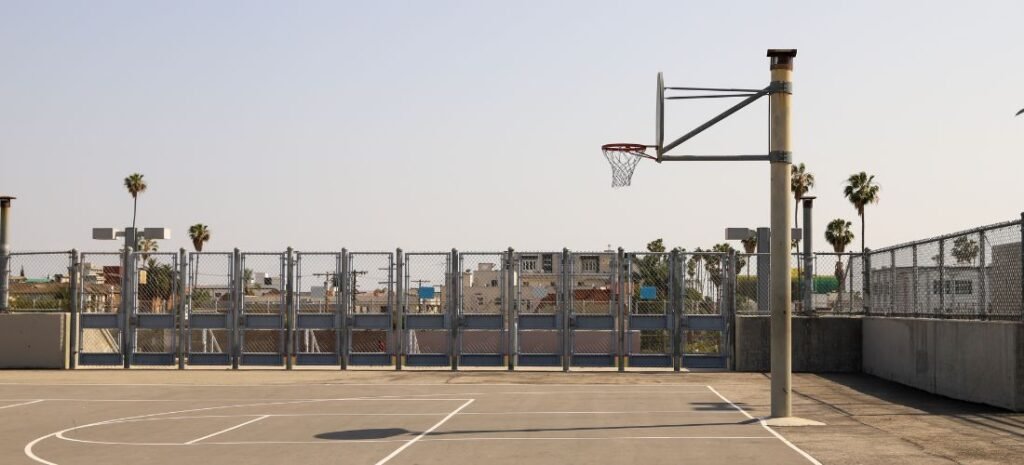 Basketball Court in Vikaspuri